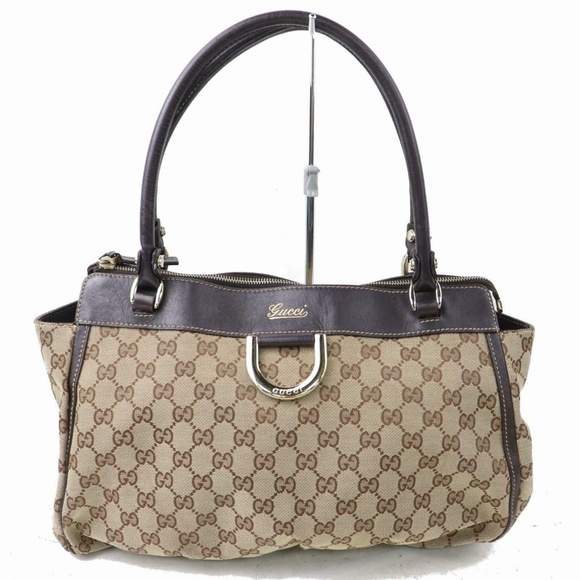 Gucci Handbags - Authentic Gucci Tote Bag Light Brown canvas bag